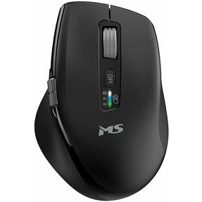 MS bežični miš Whisper MW-130, 3200 dpi, Bluetooth/2.4 GHz, Black, MSP20102