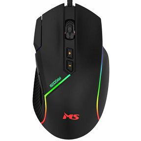 MS žični miš Nemesis T-104C, 16000 dpi, Gaming, Black, MSP20060