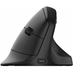 Keychron ergonomski bežični miš M5, Bluetooth/2.4GHz, Black, M5-A29