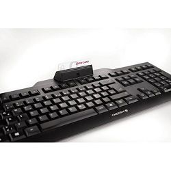 Tipkovnica Cherry KC-1000SC sa čitačem Smart kartica, USB, crna, 48185