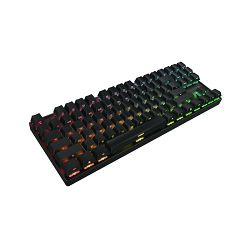 Tipkovnica Cherry MX 8.2 TKL RGB, mehanička, MX red, bežična/BT, crna, 61779