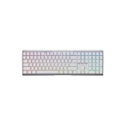 Tipkovnica Cherry MX 3.0S RGB, mehanička, MX red, bežična/BT, bijela, 61775