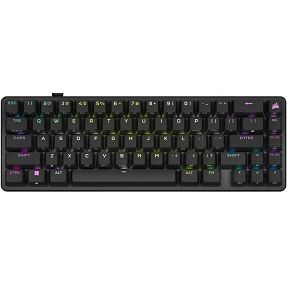 Corsair žična tipkovnica K65 Pro mini, Gaming, Corsair OPX, RGB, CH-91A401A-NA