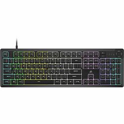 Corsair žična tipkovnica K55 CORE RGB Gaming, CH-9226C65-NA