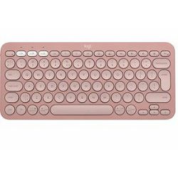 Logitech bežična tipkovnica K380s Pebble Keys 2, Bluetooth, Rose, 920-011853