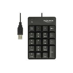 Tipkovnica Delock number keypad, USB, 12481