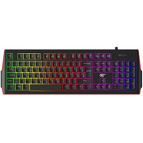 Havit Gamenote žična tipkovnica HV-KB866L Backlit, USB, Gaming Black