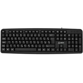 Sbox žična tipkovnica K-14, USB, Crna