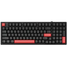 Keychron mehanička tipkovnica Lemokey X5, Black, Wired, US Layout, HR znakovi, X5-A3
