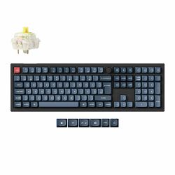 Keychron mehanička tipkovnica V6 Max, Jupiter Banana Switch, UK Layout