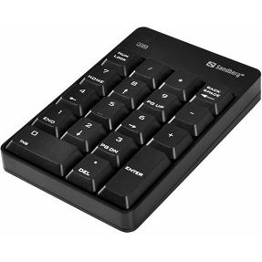 Numerička tipkovnica Sandberg Keypad 2, Wireless, 630-05