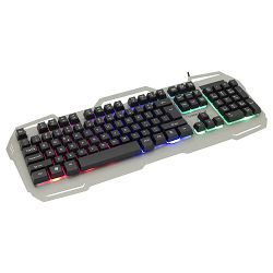 Tipkovnica White Shark GK-1924 VIKING-2 / HR, USB, srebrna/crna, 736373265479