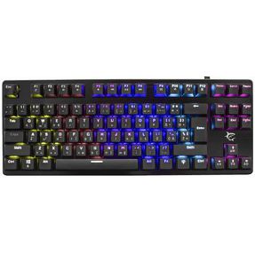 White Shark tipkovnica GK-1925 SPARTAN / HR, USB, TKL, blue switch, crna