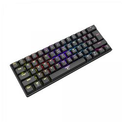 White Shark tipkovnica GK-2022 SHINOBI / HR, USB, 60%, blue switch, crna