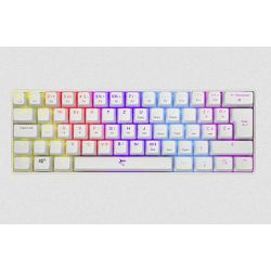 White Shark tipkovnica GK-2022 SHINOBI / HR, USB, 60%, brown switch, bijela