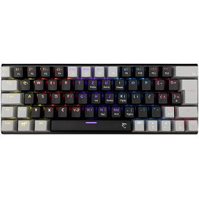 White Shark mehanička tipkovnica GK-002112V2 Wakizashi-2, HR, USB, red switch, crno/siva