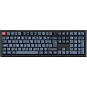 Keychron mehanička tipkovnica V6 Max, Bluetooth/2.4GHz, Black, UK Layout, HR znakovi, V6M-D1-UK