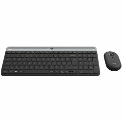 Logitech bežični komplet MK470 Black, 920-009264