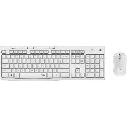 Logitech Wireless Combo MK295 Silent, White, 920-009824