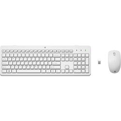 HP 230 WL Wireless Keyboard & Mouse Combo - White, 3L1F0AA