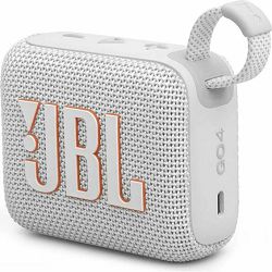 JBL zvučnik Go 4, White, JBLGO4WHT, (na vanjskom skladištu - isporuka 1-2 radna dana)