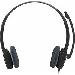 Logitech headset H151, slušalice s mikrofonom, 981-000589,1 (3.5-mm minijack) ( x 1)