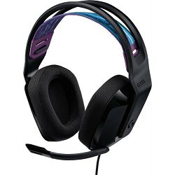 Logitech headset G335, Gaming, 3.5 mm, Black , 981-000978