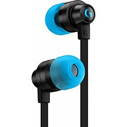 Logitech G333 Wired Gaming Earbuds, Black , USB-C, 981-000924