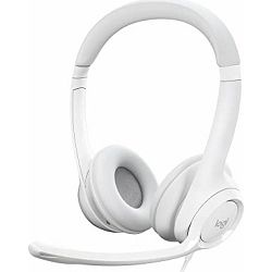 Logitech headset H390, USB, White, 981-001286