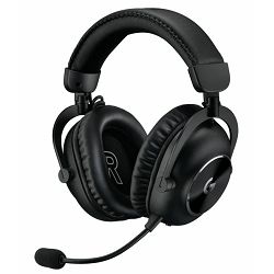 Logitech headset G PRO X2 Lightspeed, Gaming, bežične, Bluetooth, Black, 981-001263