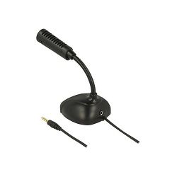 Mikrofon Delock Condenser Microphone, Omni-Directional, 3.5mm, 65872