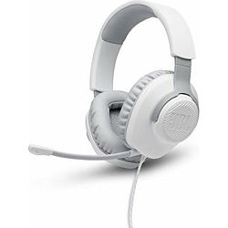 Slušalice JBL Quantum 100, white, 3.5mm, JBLQUANTUM100WHT