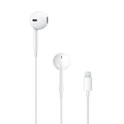 Slušalice Apple EarPods s Lightning konektorom bijele, 322440