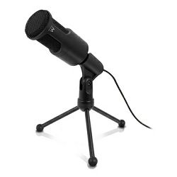 Ewent Professional Multimedia Microphone, with stand, EW3552