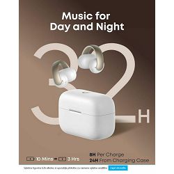 Anker Soundcore AeroClip, bluetooth slušalice, bijele, A3388G21