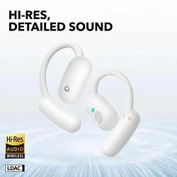 Anker slušalice Soundcore AeroFit 2, Ozone, Bluetooth, Open-Ear, Hi-Res, White, A3874G21, (na vanjskom skladištu - isporuka 1-2 radna dana)