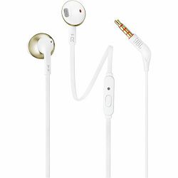 JBL slušalice Tune 205, In-Ear, 3.5mm, Champagne Gold, JBLT205CGD, (na vanjskom skladištu - isporuka 1-2 radna dana)