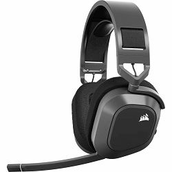 Corsair Headset HS80 MAX Wireless, Steel Gray, CA-9011295-EU