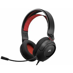 Corsair Headset HS35 V2, Stereo, Red, CA-9011384-EU