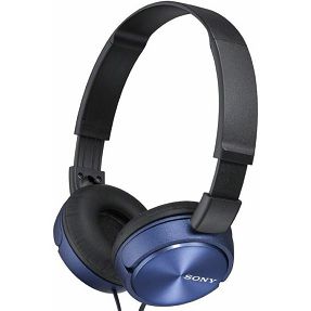 Sony žične slušalice MDR-ZX310, Naglavne, 3,5mm, Blue, MDRZX310L.AE