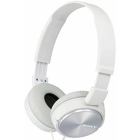 Sony žične slušalice MDR-ZX310, Naglavne, 3,5mm, White, MDRZX310W.AE