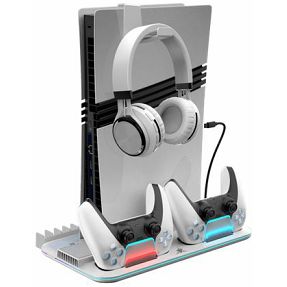 White Shark PS5-DZ504 KIMURA PRO, PS5 Cooling Pad + 2xCharging Dock