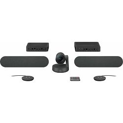 Logitech Rally Plus, ConferenceCam System, black, 960-001224