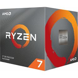 CPU AMD Ryzen 7 3700X (4.4GHz,36MB,65W,AM4, 8C/16T) box with Wraith Prism cooler, 100-100000071BOX
