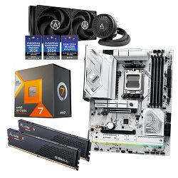 AMD Bundle Ryzen 7 7800X3D Promo, Asrock X870 Steel, DDR5 32GB G.Skill Flarex5 6000MHz
