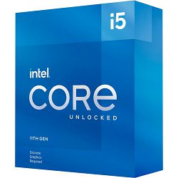 Intel Core i5-11600KF 3.9GHz LGA1200, boxed without cooler, BX8070811600KF
