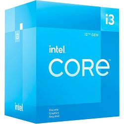 Intel Core i3-12100F 3.3GHz LGA1700, BOX, BX8071512100F