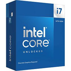 Intel Core i7-14700KF 3.4GHz LGA1700, boxed without cooler, BX8071514700KF