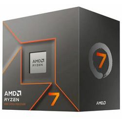 CPU AMD Ryzen 7 8700F BOX, AM5 , s hladnjakom, (4.10-5.00GHz), 100-100001590BOX