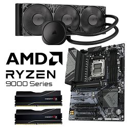 AMD Bundle Ryzen 7 9800X3D Promo, Gigabyte B650 EAGLE AX, DDR5 2x16GB G.Skill 6000MHz Trident Z5 NEO Black CL30, Corsair Nautilus RS Black 360